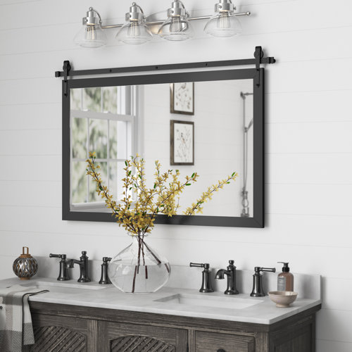 Steelside™ Singapore Rectangle Wall Mirror & Reviews Wayfair